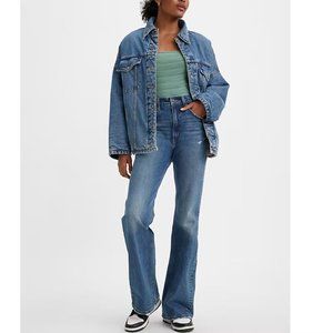 Levi's Premium 70's High Flare Denim Jeans Size 25x32